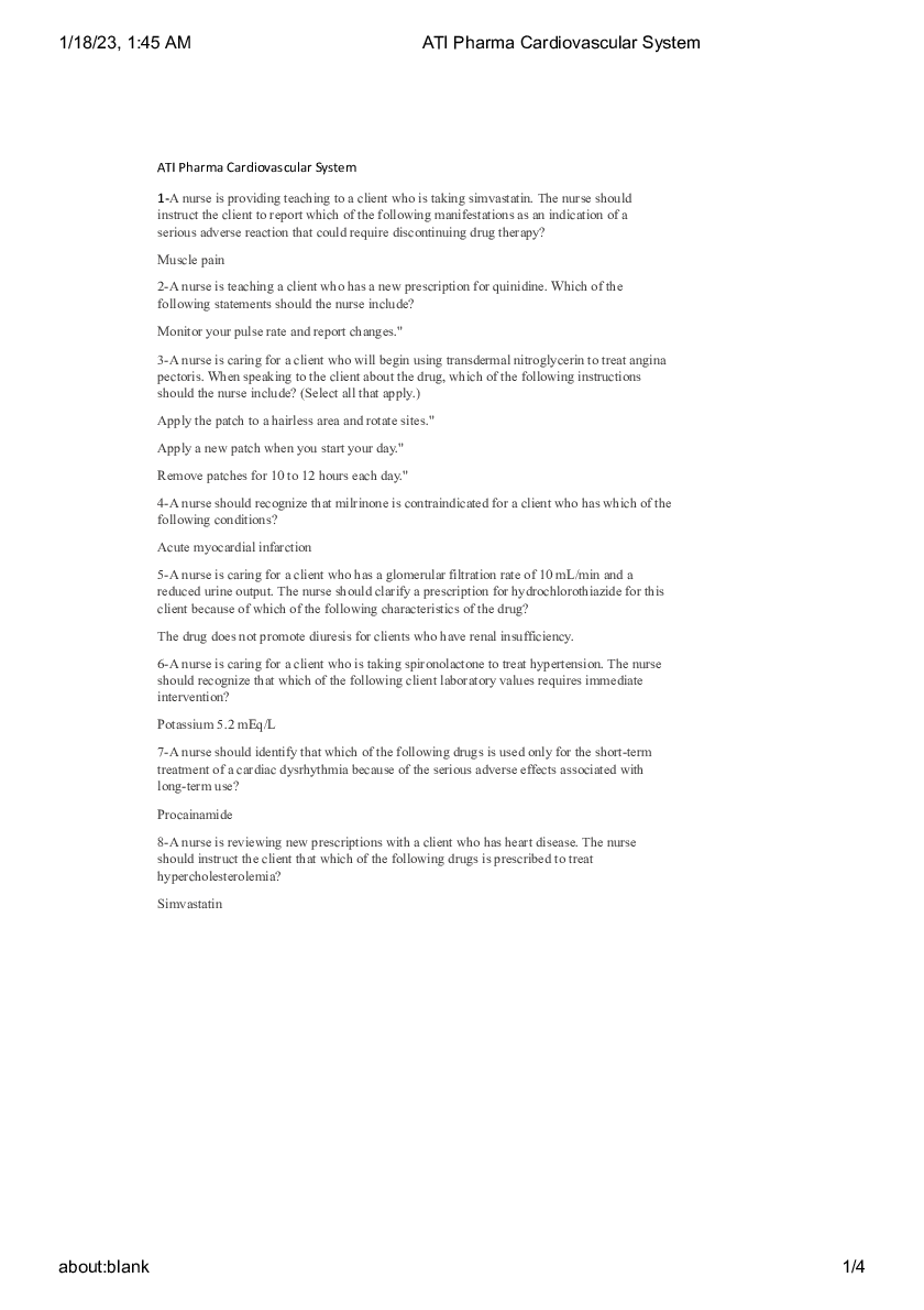 Preview image for ATI Pharma Pain and Inflammation